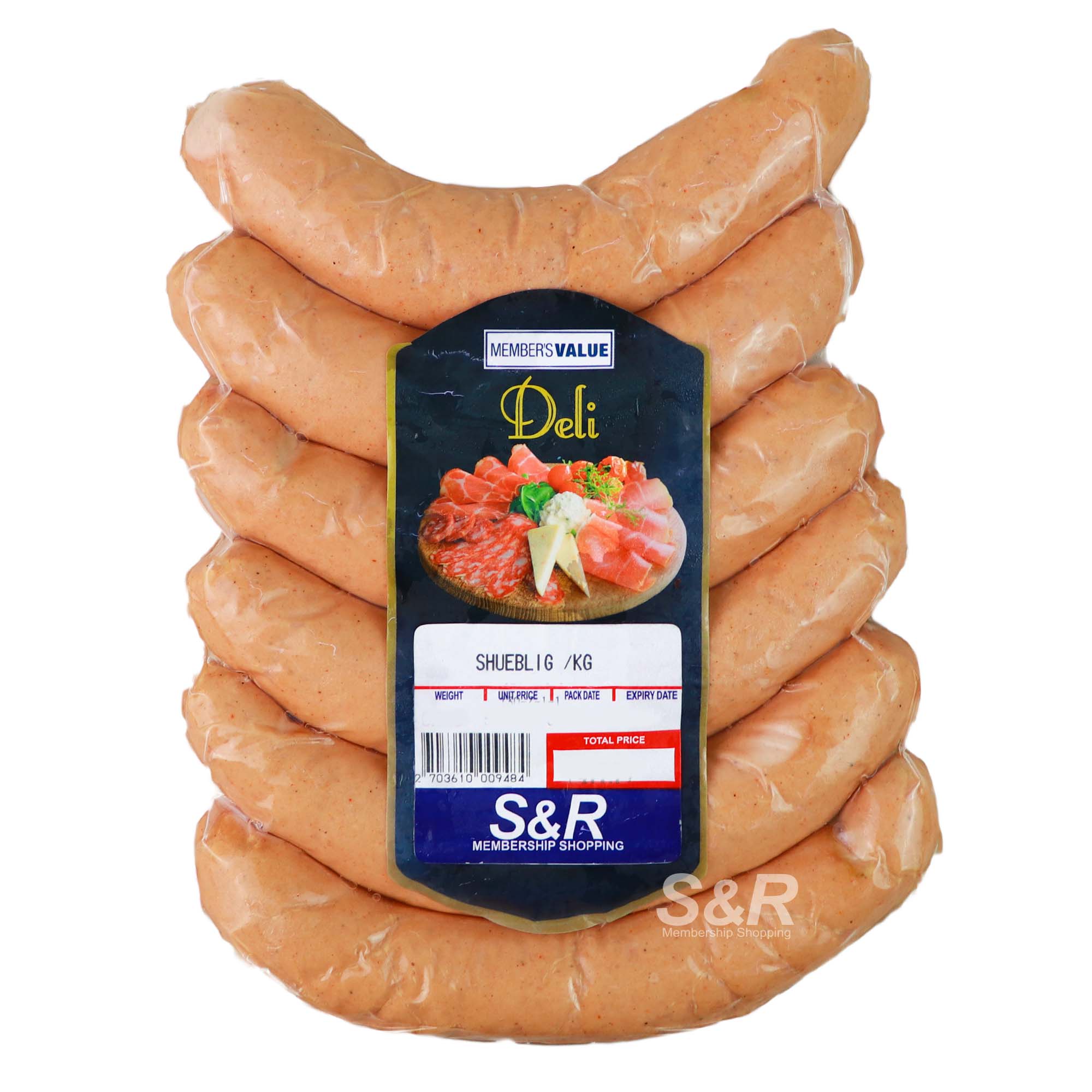 Member's Value Deli Schublig Sausages approx. 1kg